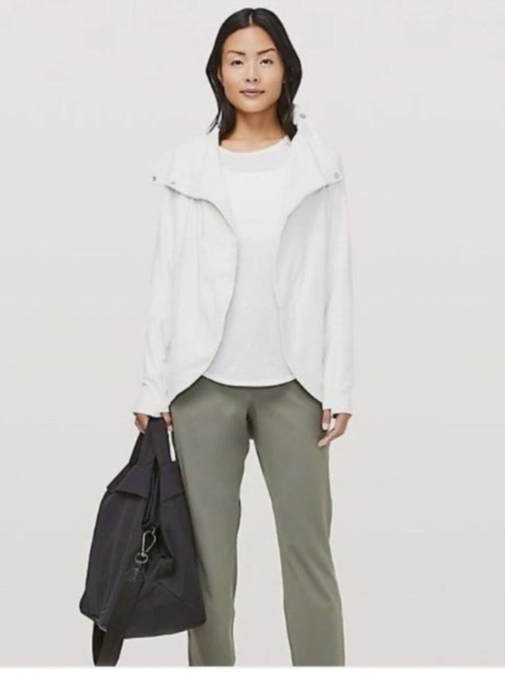 Lululemon Rulu Rally Wrap Cardigan in Heathered Ocean Mist | Size 6